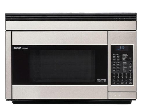 Sharp Carousel® Over-the-Range Microwave Oven 1.1 cu. ft. 850W Stainless Steel
